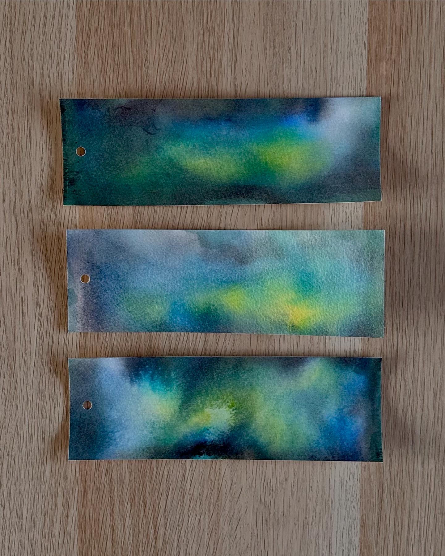 Marque-page fait main et personnalisé - Aurores boréales – Image 4