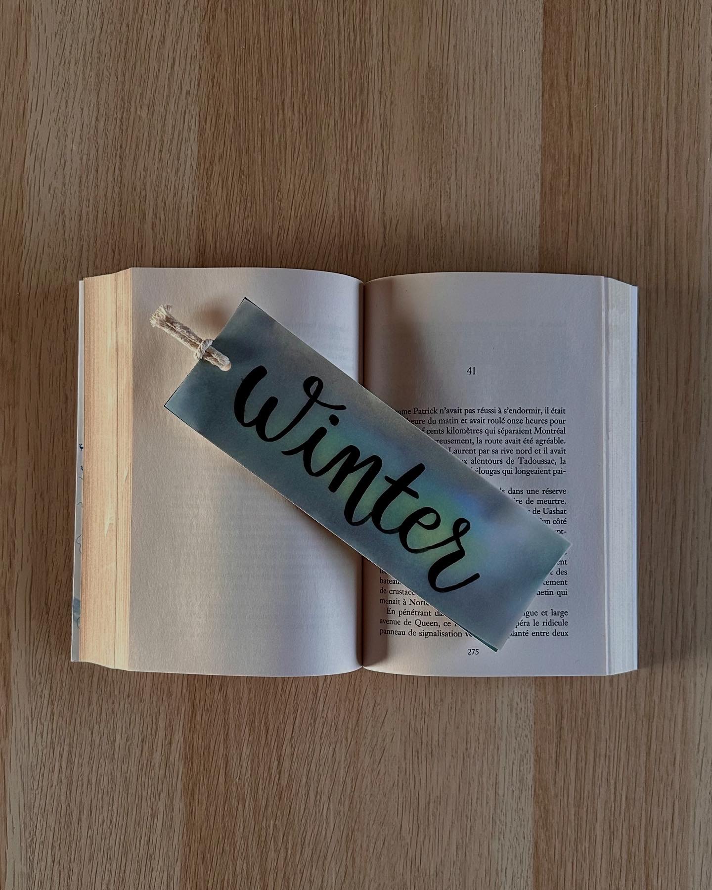 Marque-page fait main et personnalisé - Aurores boréales – Image 6