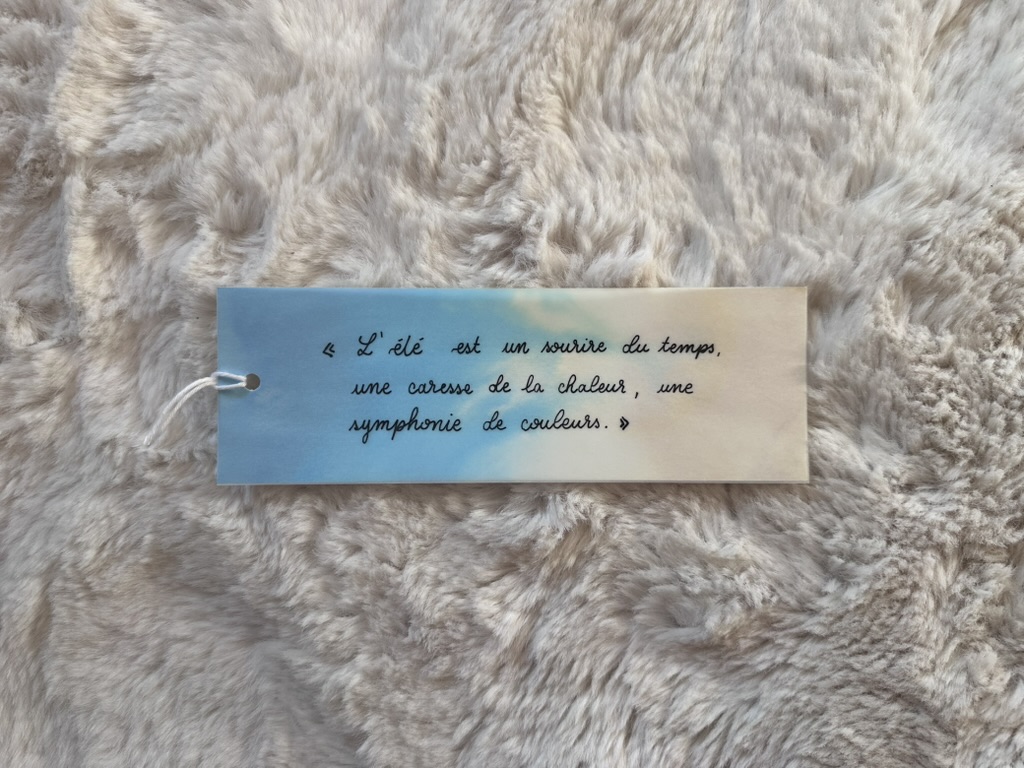 Marque-page fait main et personnalisé - Bord de mer – Image 6