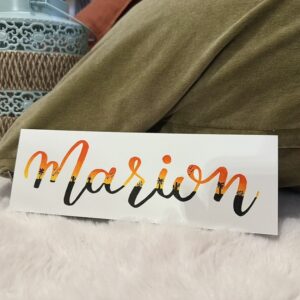 Marque-page fait main et personnalisé –  Coucher de soleil tropical