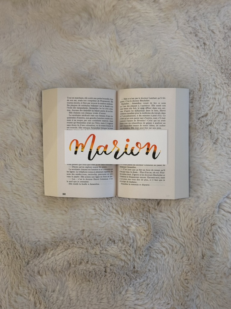 Marque-page fait main et personnalisé - Coucher de soleil tropical – Image 5