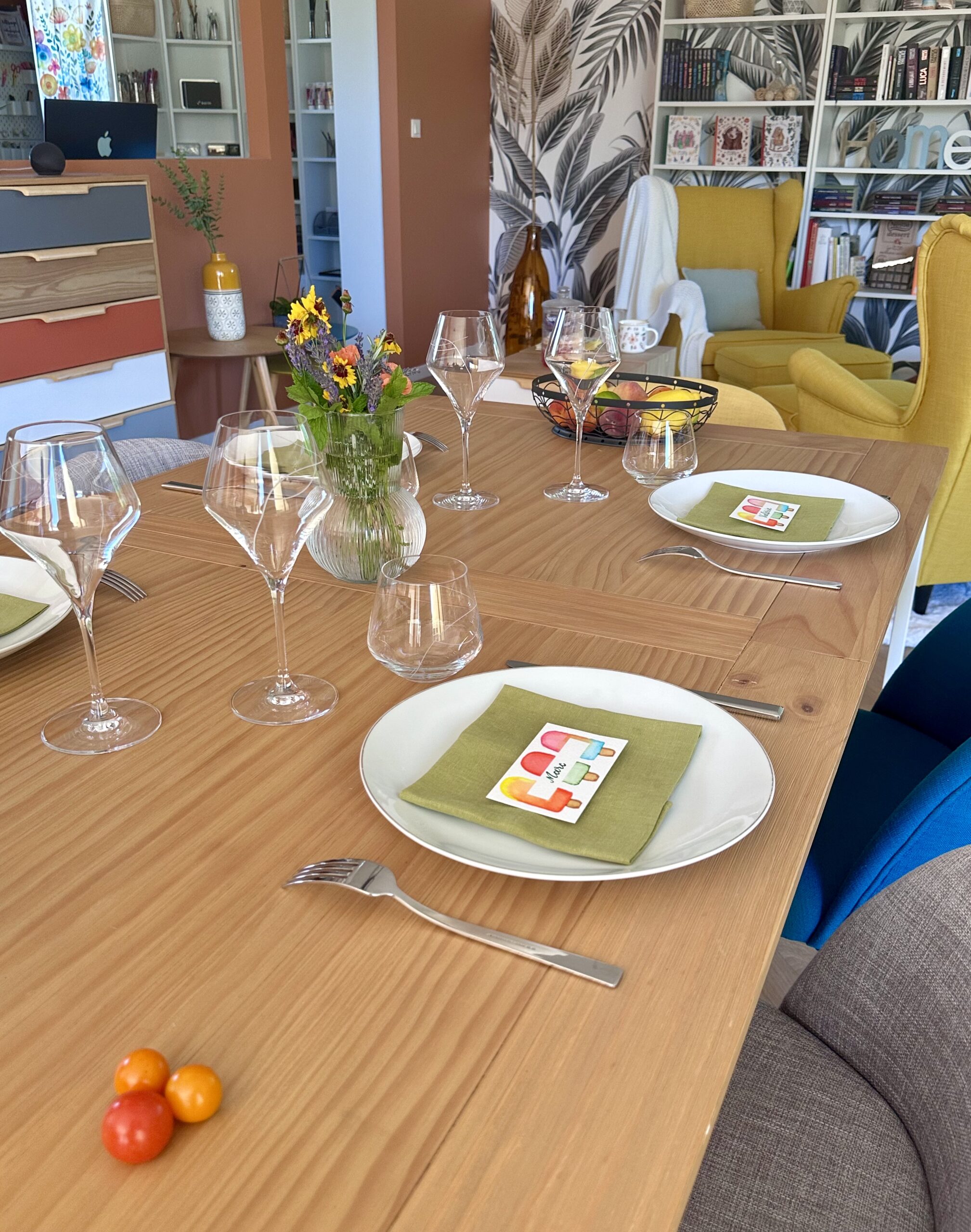 Marque-place fait main et personnalisé - Fraîcheur glacée – Image 5