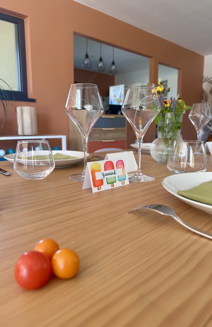 Marque-place fait main et personnalisé - Fraîcheur glacée – Image 10