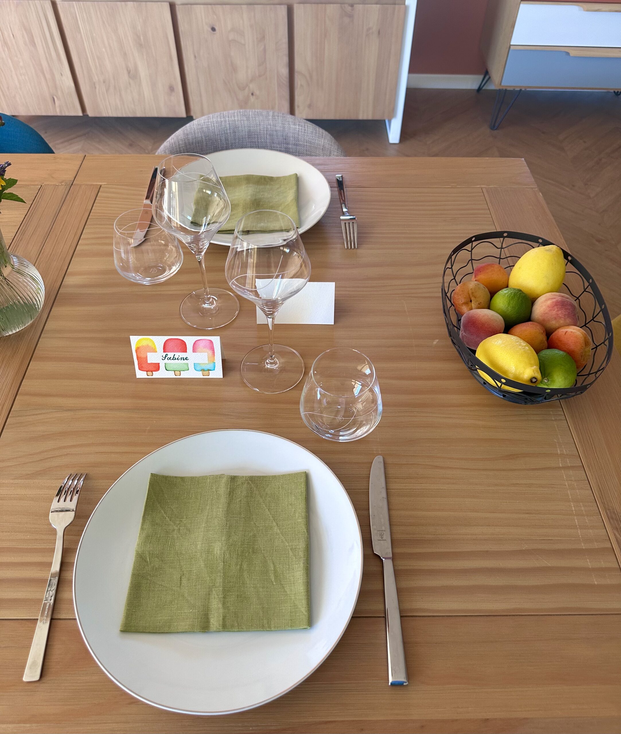 Marque-place fait main et personnalisé - Fraîcheur glacée – Image 11