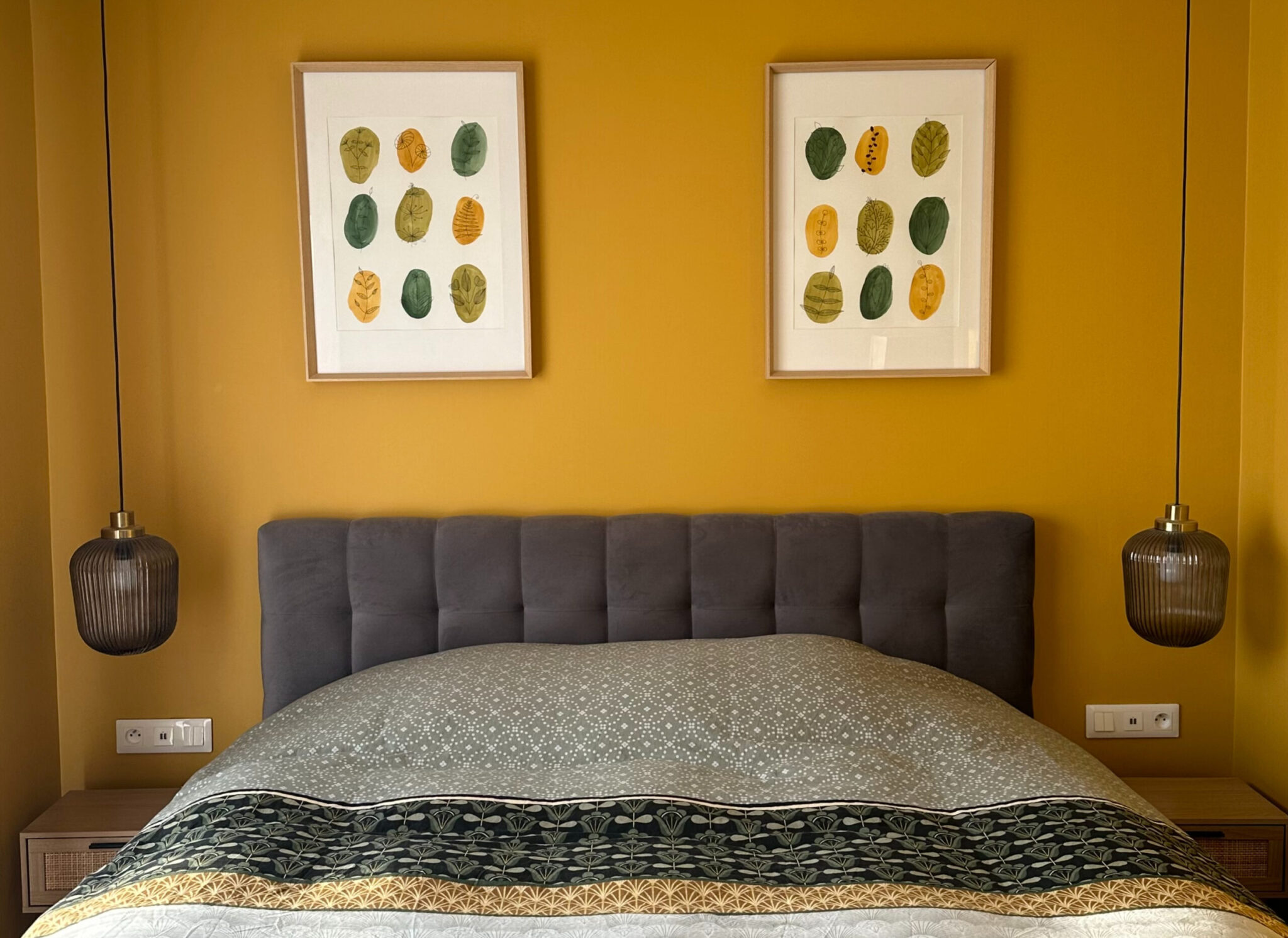 Aménagement de chambre en architecture d’intérieur avec harmonisation des couleurs