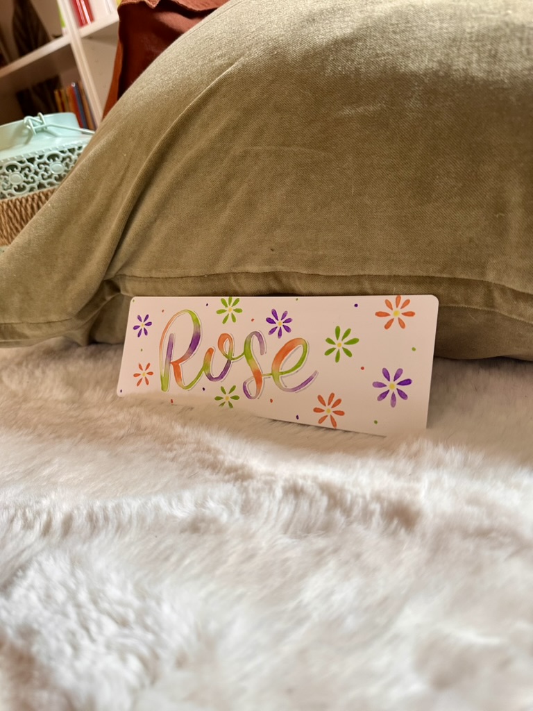 Marque-page fait main et personnalisé - Jardin en éveil – Image 2