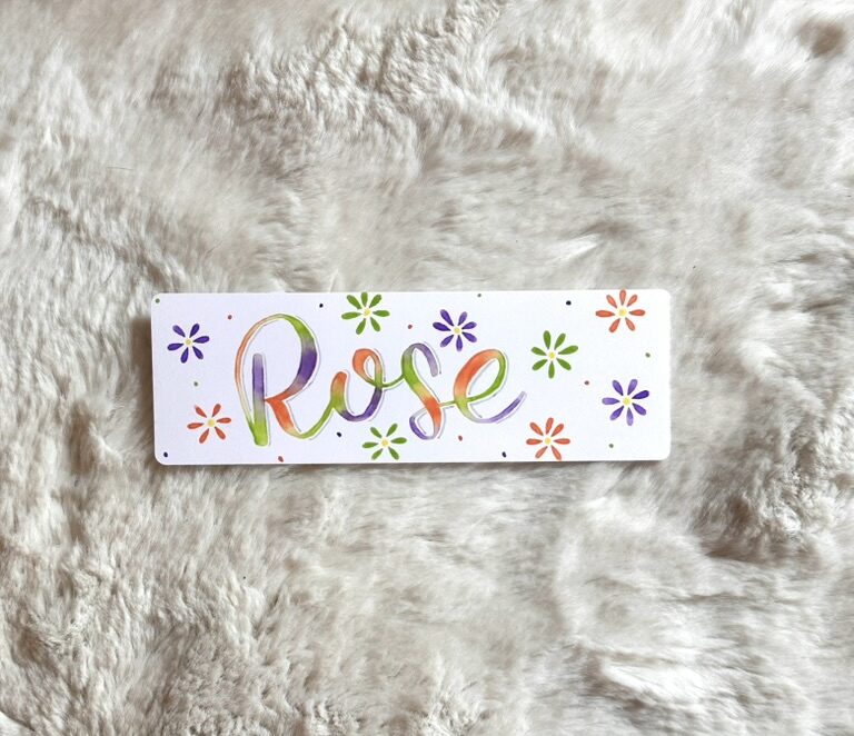 Marque-page fait main et personnalisé - Jardin en éveil – Image 6