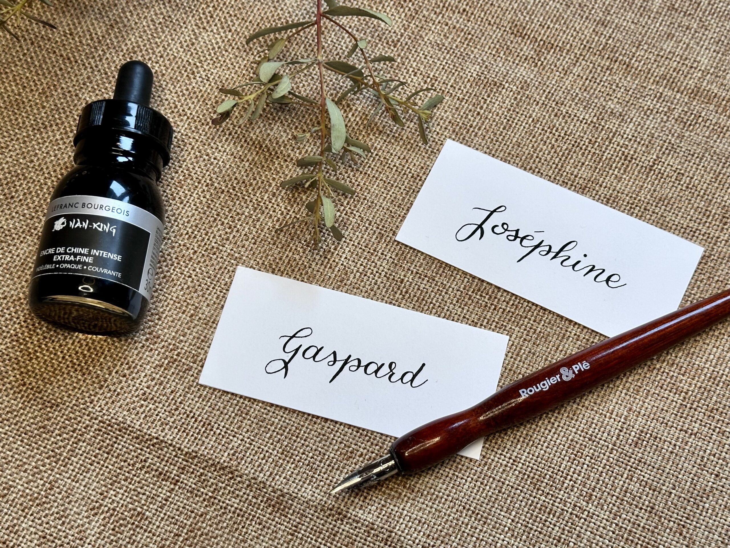 Marque-place fait main et personnalisé - Raffiné – Image 3