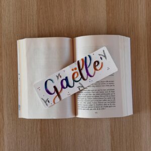 Marque-page fait main et personnalisé – Soirée au coin du feu