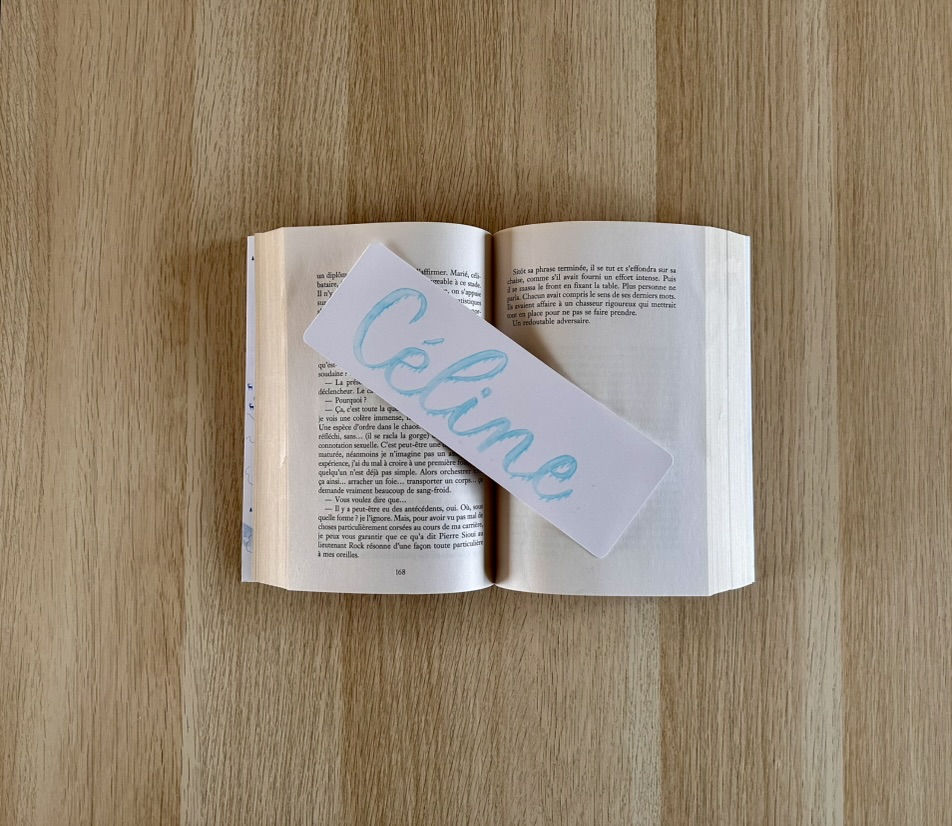 Marque-page fait main et personnalisé - Souffle polaire – Image 4