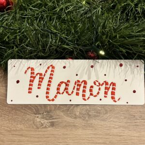 Marque-page fait main et personnalisé – Sucre d’orge