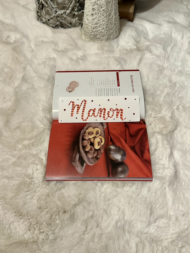 Marque-page fait main et personnalisé - Sucre d’orge – Image 3